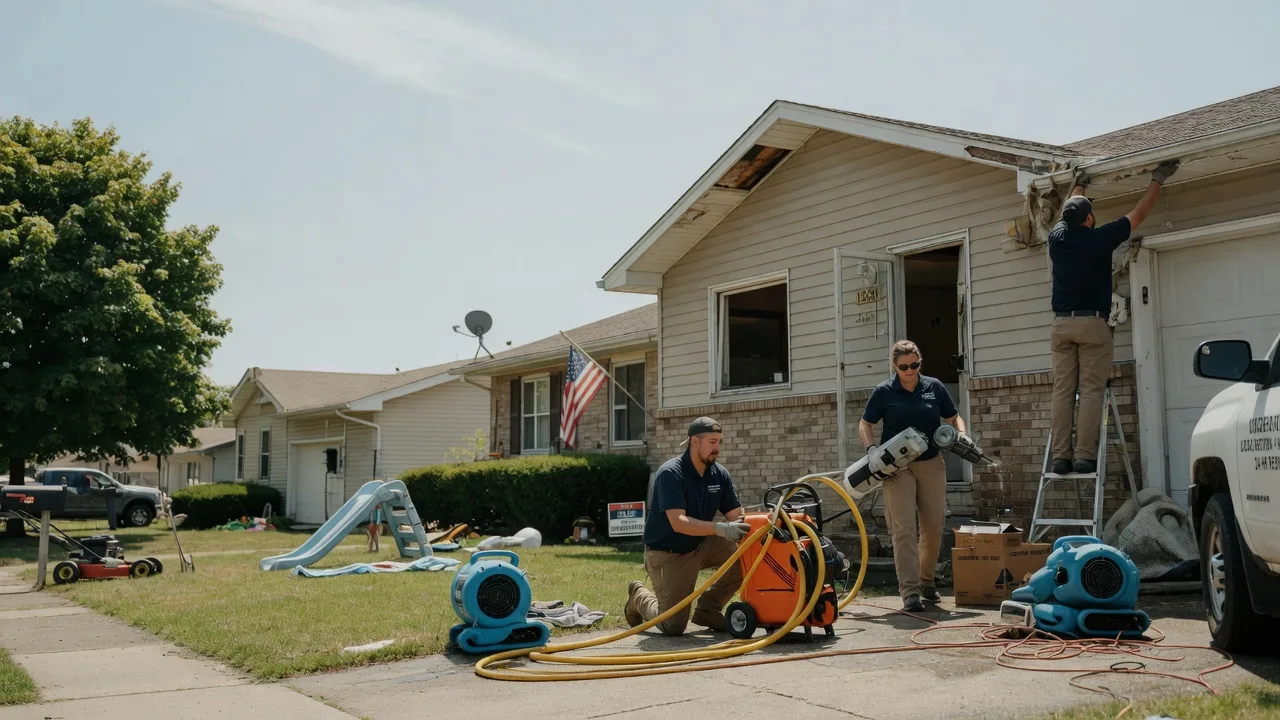Water Damage Restoration in Wheeling, IL near me